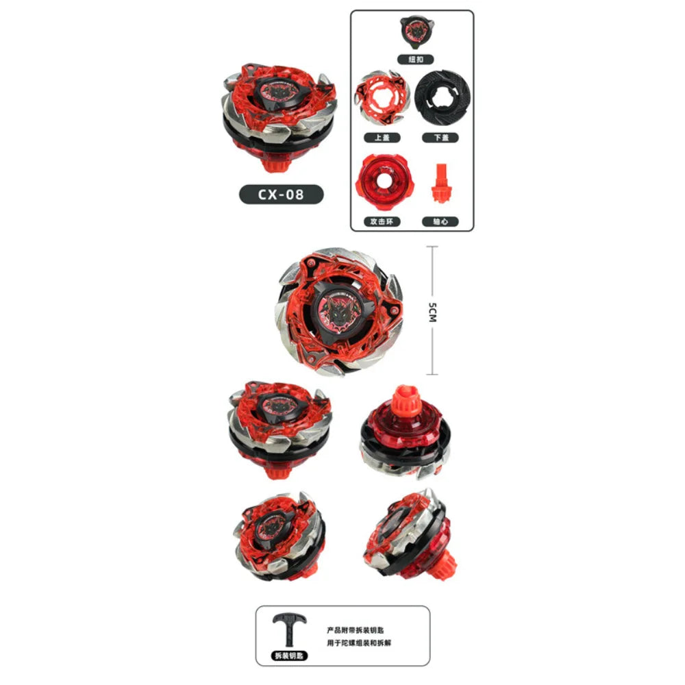 Beyblade X Metal Fusion Battling Tops – Premium High-Velocity Custom Spinners | Geekzilla