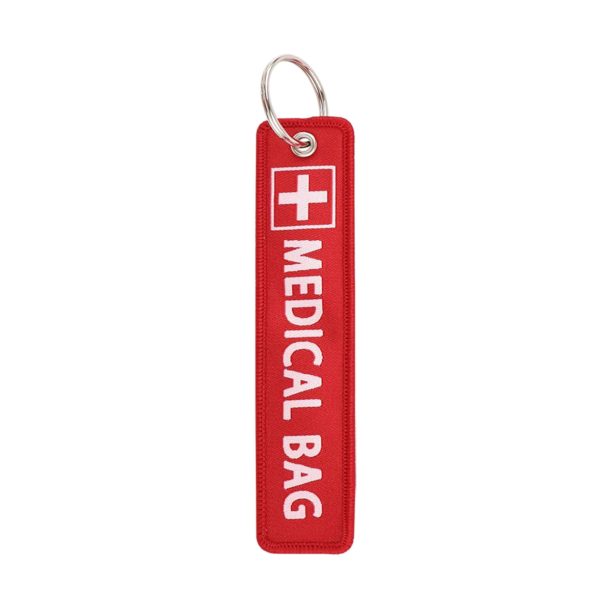 MEDICAL BAG EMBROIDERED CLOTH KEY TAG
