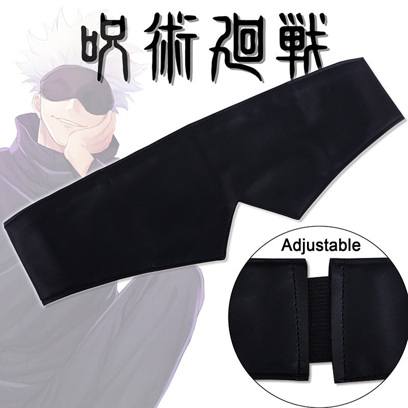 Satoru Gojo Cosplay Blindfold – Jujutsu Kaisen Anime Accessory | Geekzilla