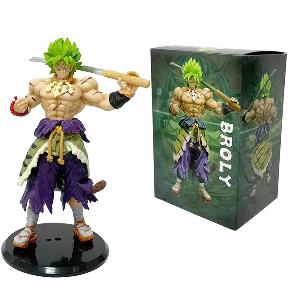 Broly Anime Action Figure – Collector Model Statuette with Display Box | Geekzilla