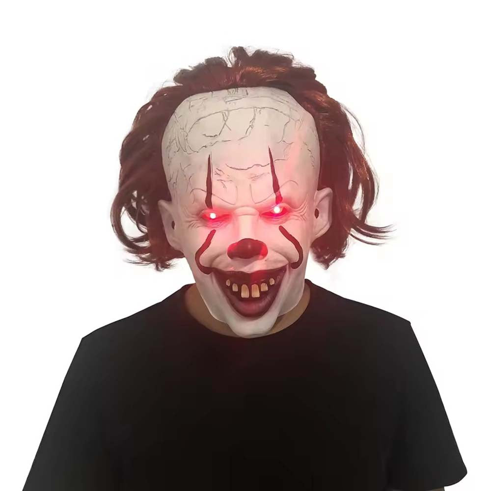 The Dancing Clown Hyper-Realistic Mask – Cinematic Horror Cosplay & Collector Armor | Geekzilla