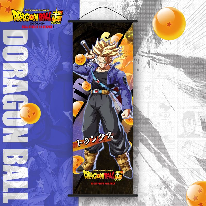 Dragon Ball Wall Scroll Collection – Vegeta, Goku & Saiyan Warriors