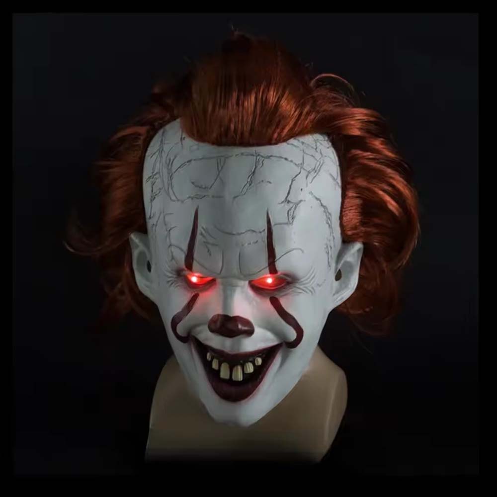 The Dancing Clown Hyper-Realistic Mask – Cinematic Horror Cosplay & Collector Armor | Geekzilla
