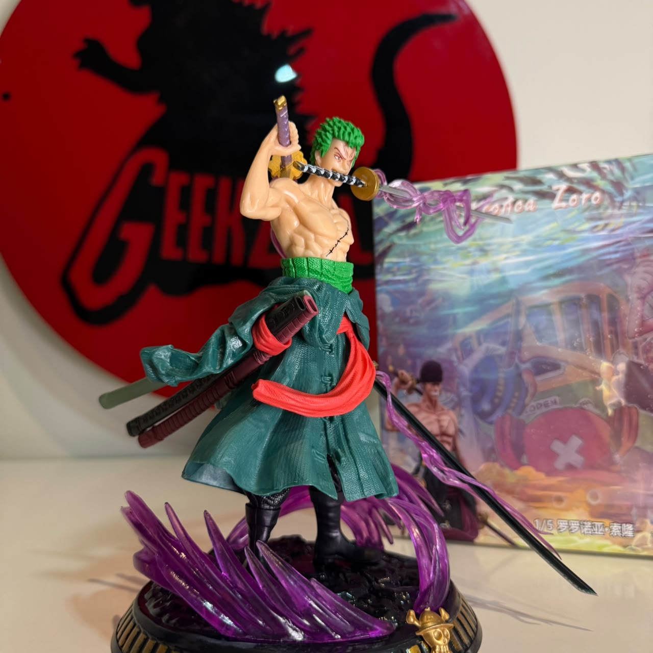 Roronoa Zoro Figure – One Piece High-Quality Swordsman Action Collectible