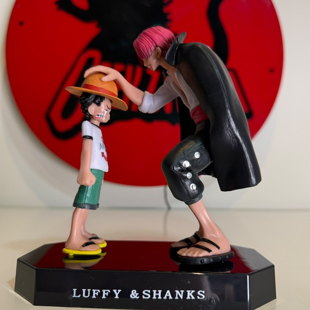 One Piece Luffy and Shanks Action Figure