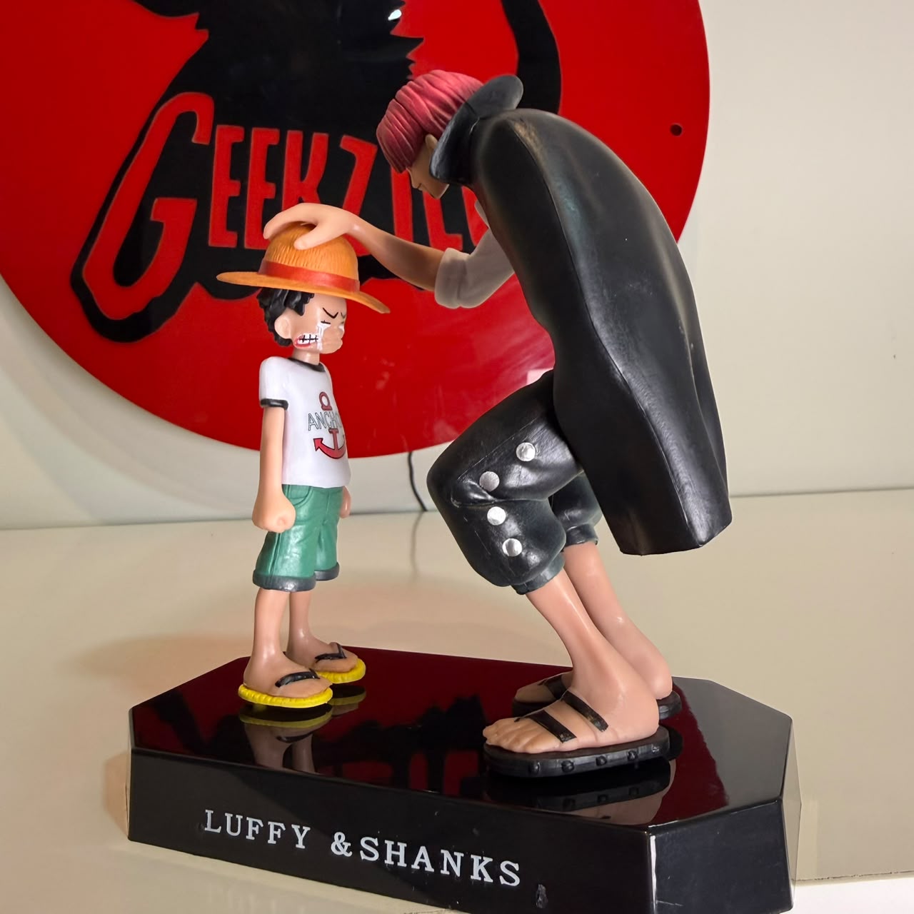 One Piece Luffy and Shanks Action Figure