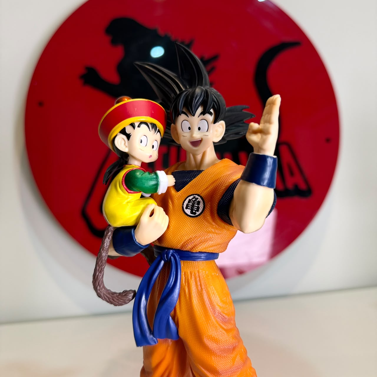 DRAGON BALL Z "FATHER & SON" GOKU HOLDING GOHAN PREMIUM FIGURE