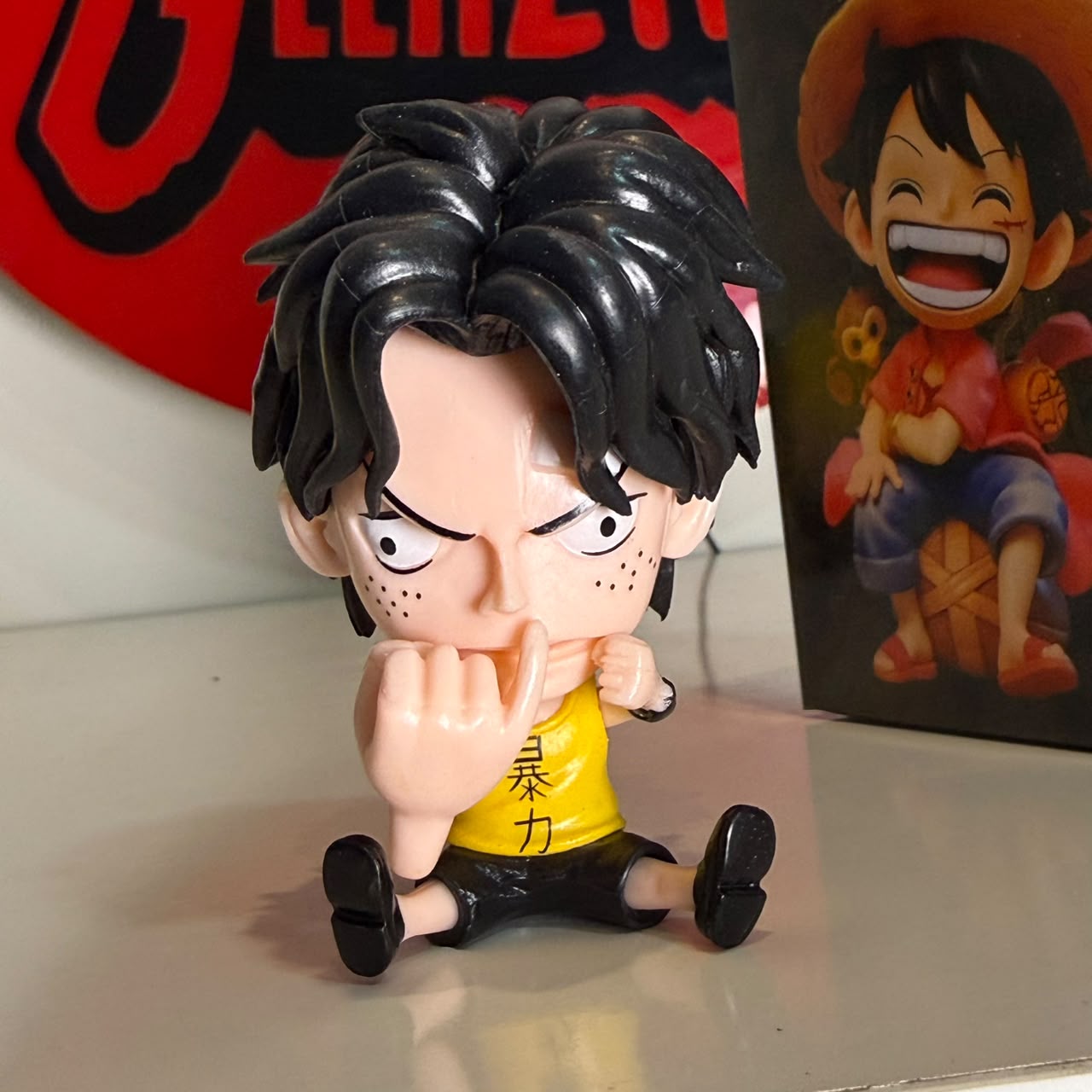 🏴‍☠️ One Piece Chibi Figure Set – Doflamingo & Luffy