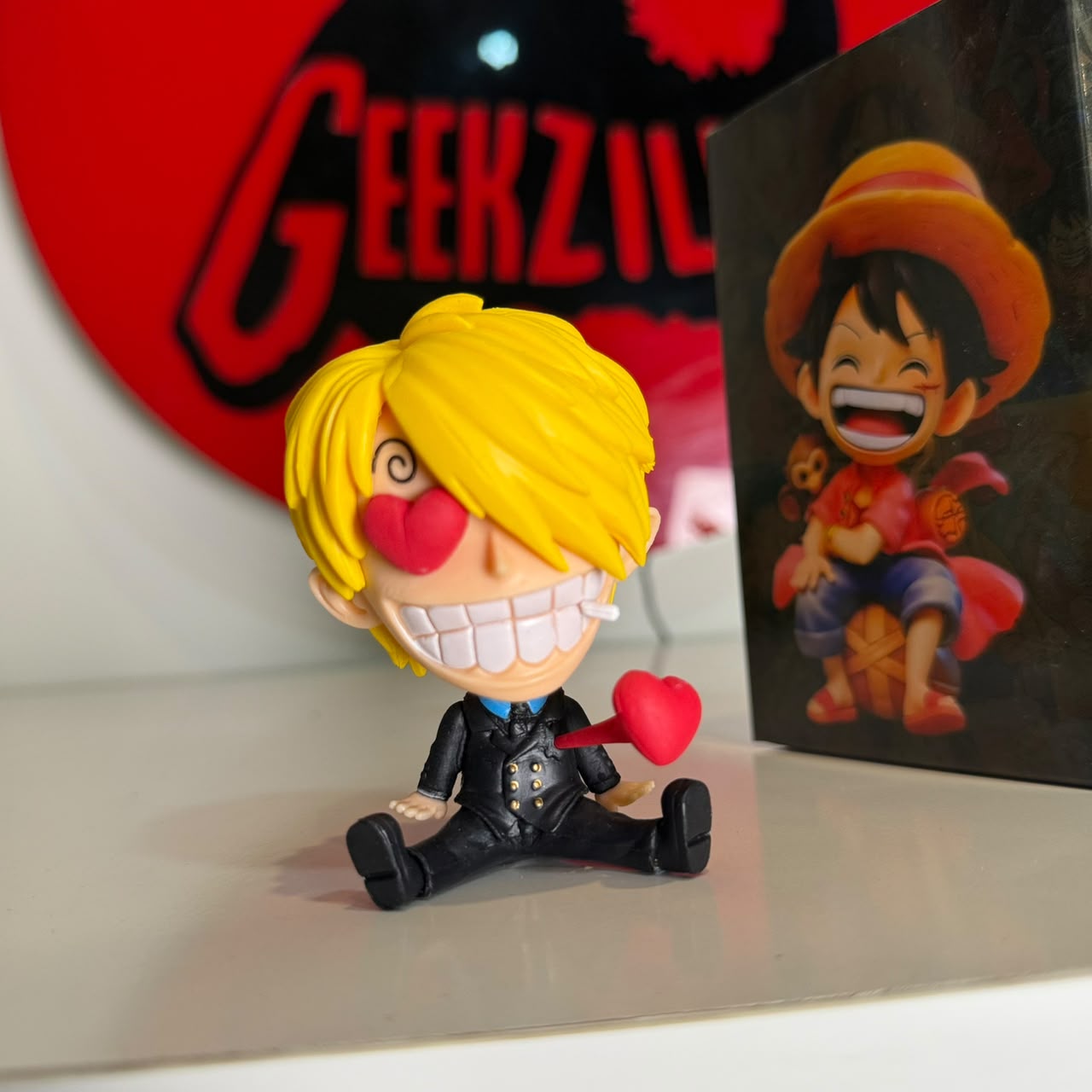 🏴‍☠️ One Piece Chibi Figure Set – Doflamingo & Luffy