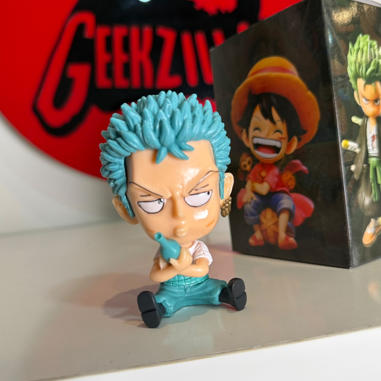🏴‍☠️ One Piece Chibi Figure Set – Doflamingo & Luffy
