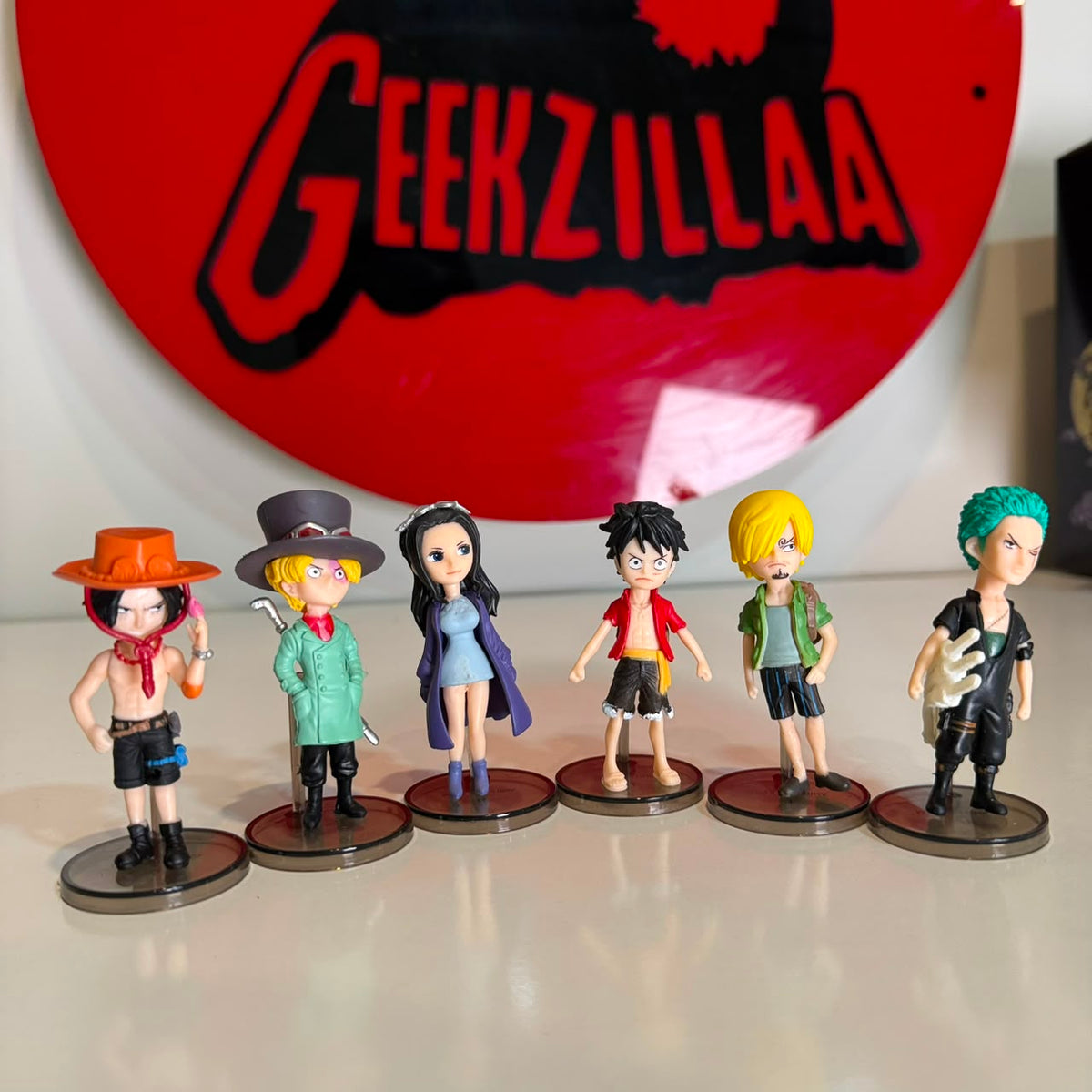 6pcs/set Anime One Piece Action Figure