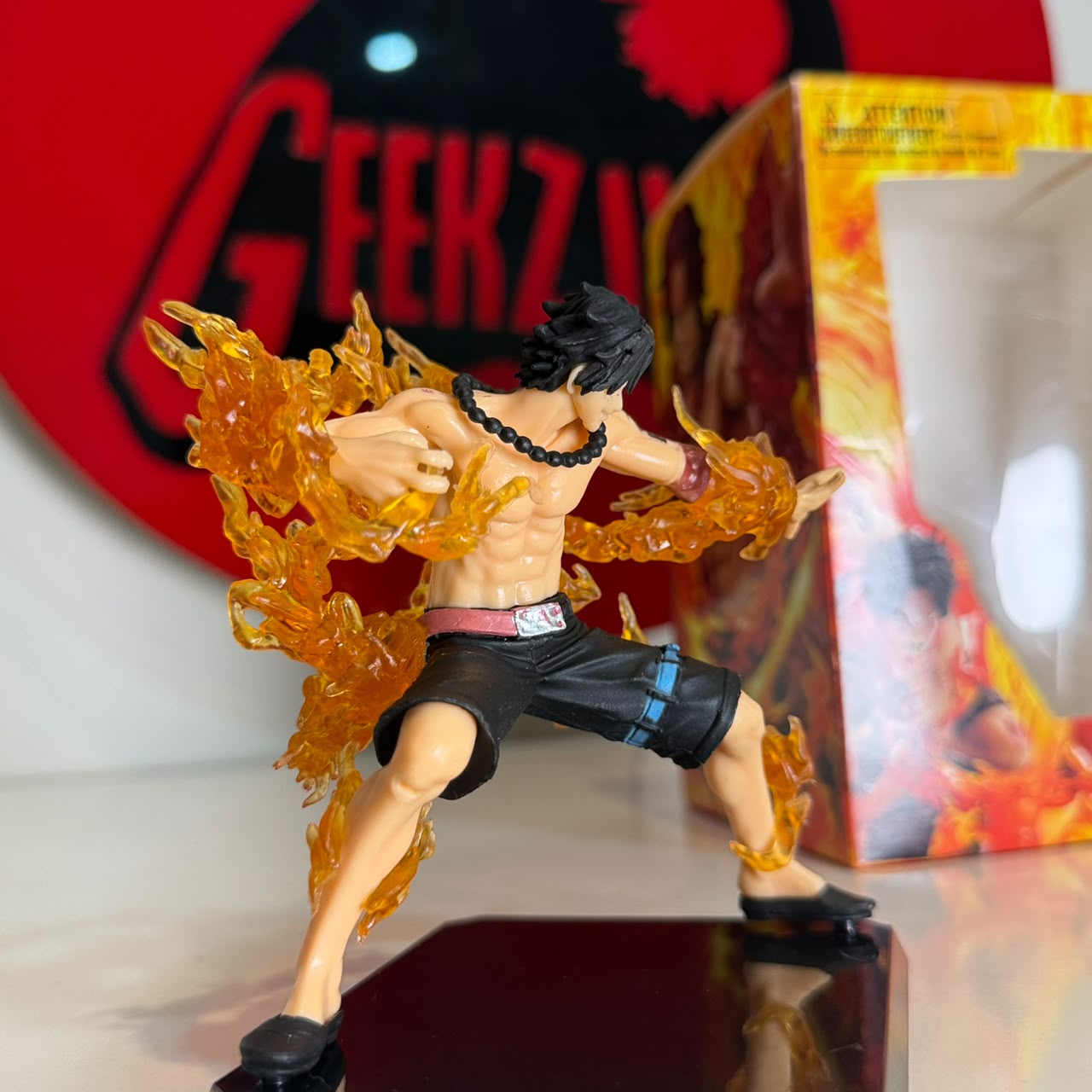 One Piece Portgas D Ace Battle Fire Action Figures