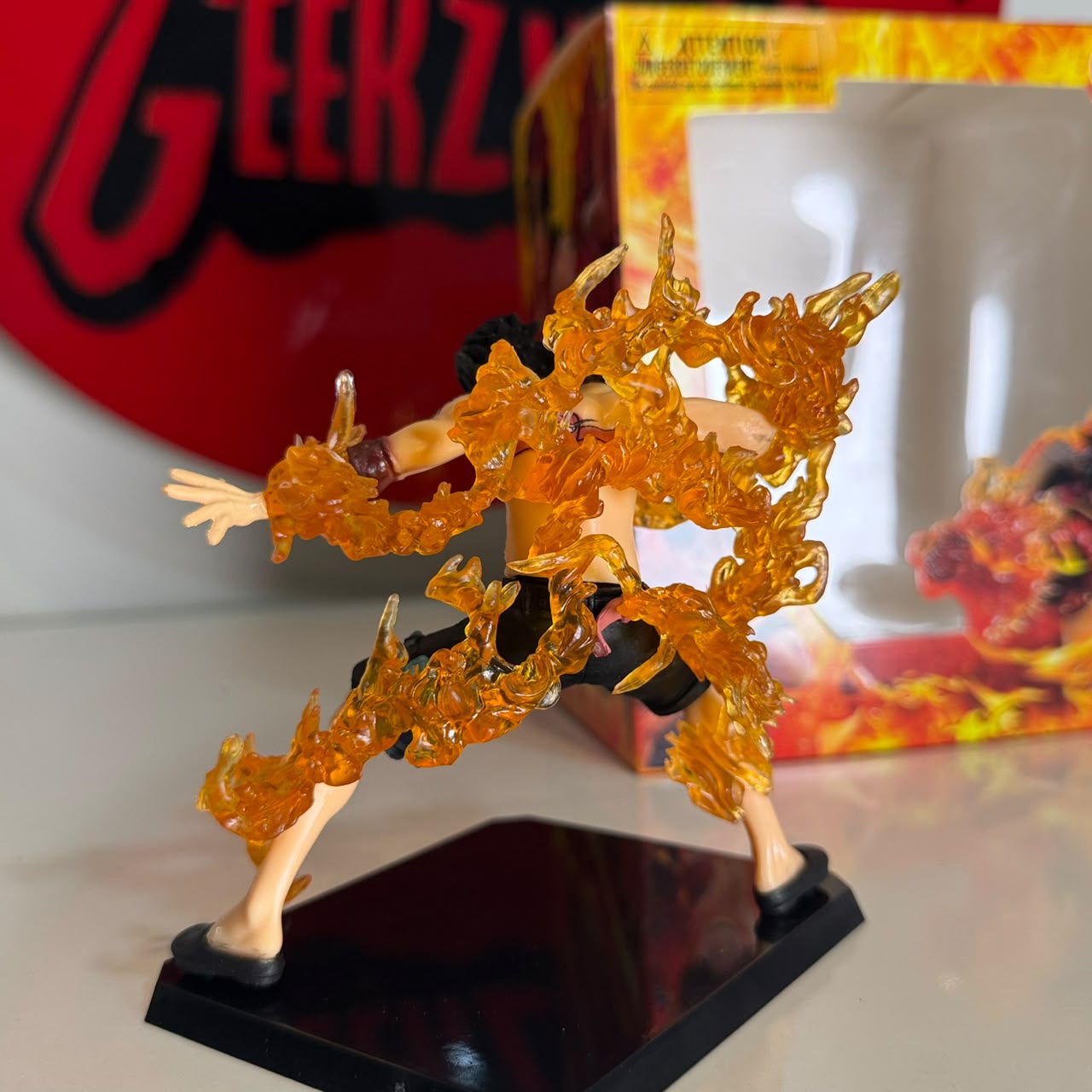 One Piece Portgas D Ace Battle Fire Action Figures