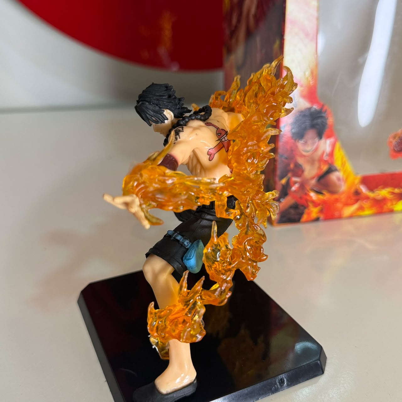 One Piece Portgas D Ace Battle Fire Action Figures