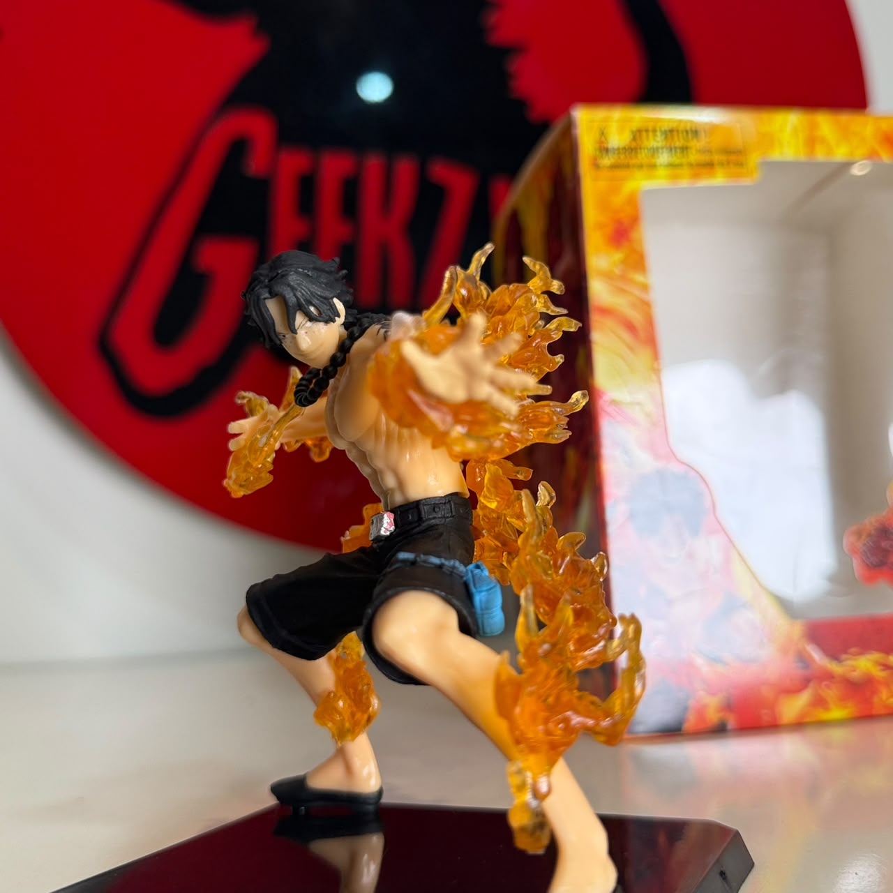 One Piece Portgas D Ace Battle Fire Action Figures