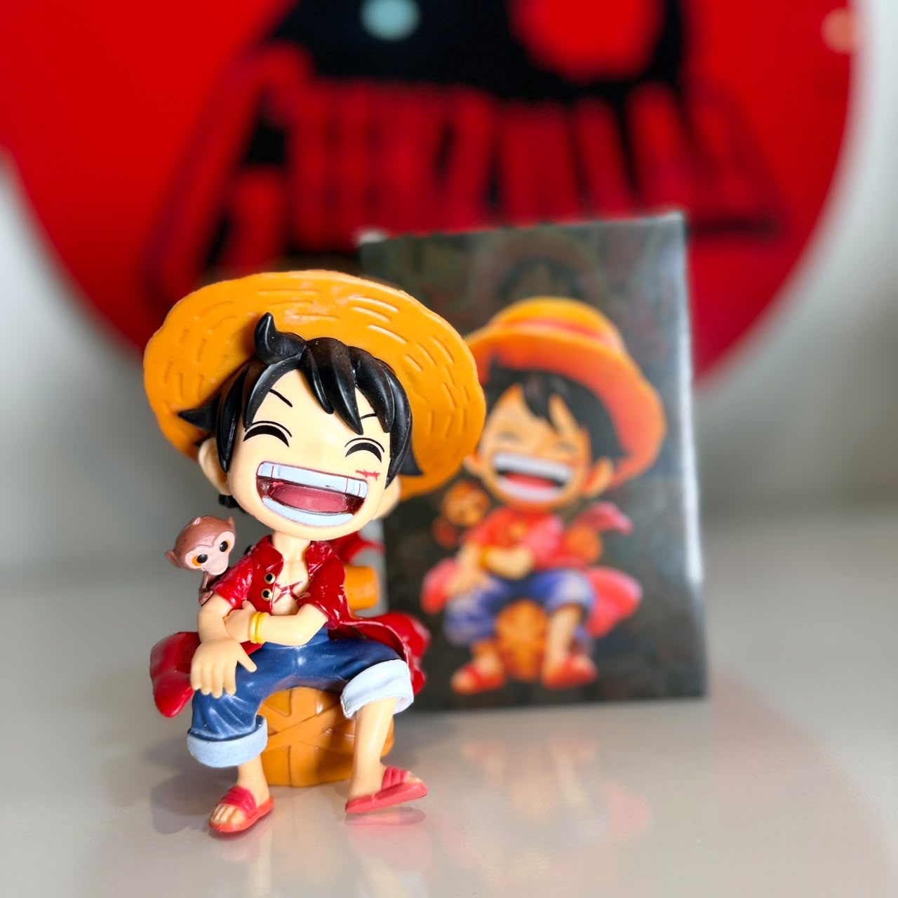 One Piece Figure Set | Luffy & Roronoa Zoro Mini Chibi Statue Straw Hat Pirate Collectibles | Geekzillaa