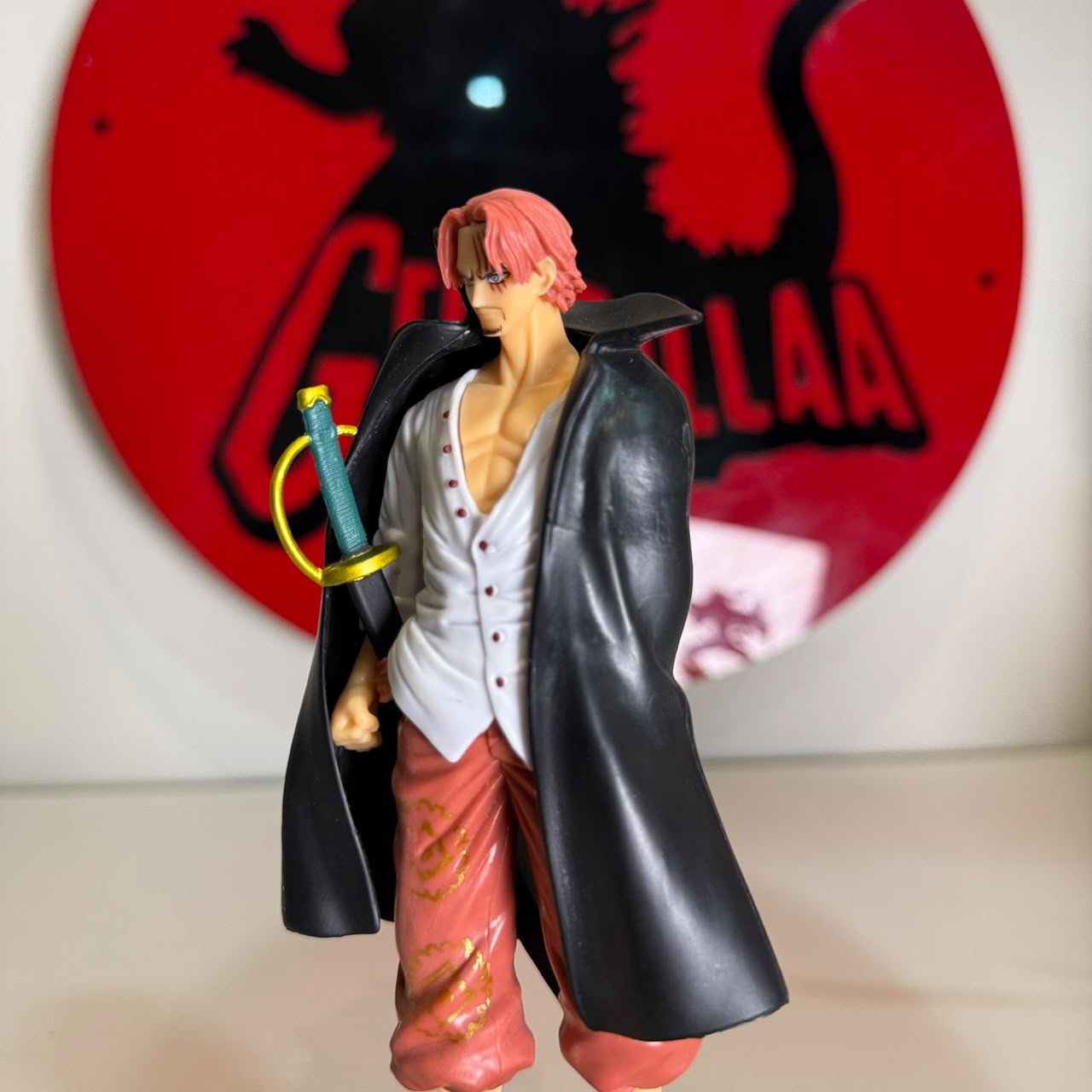 Shanks Action Figure – Red-Haired Pirate King from One Piece