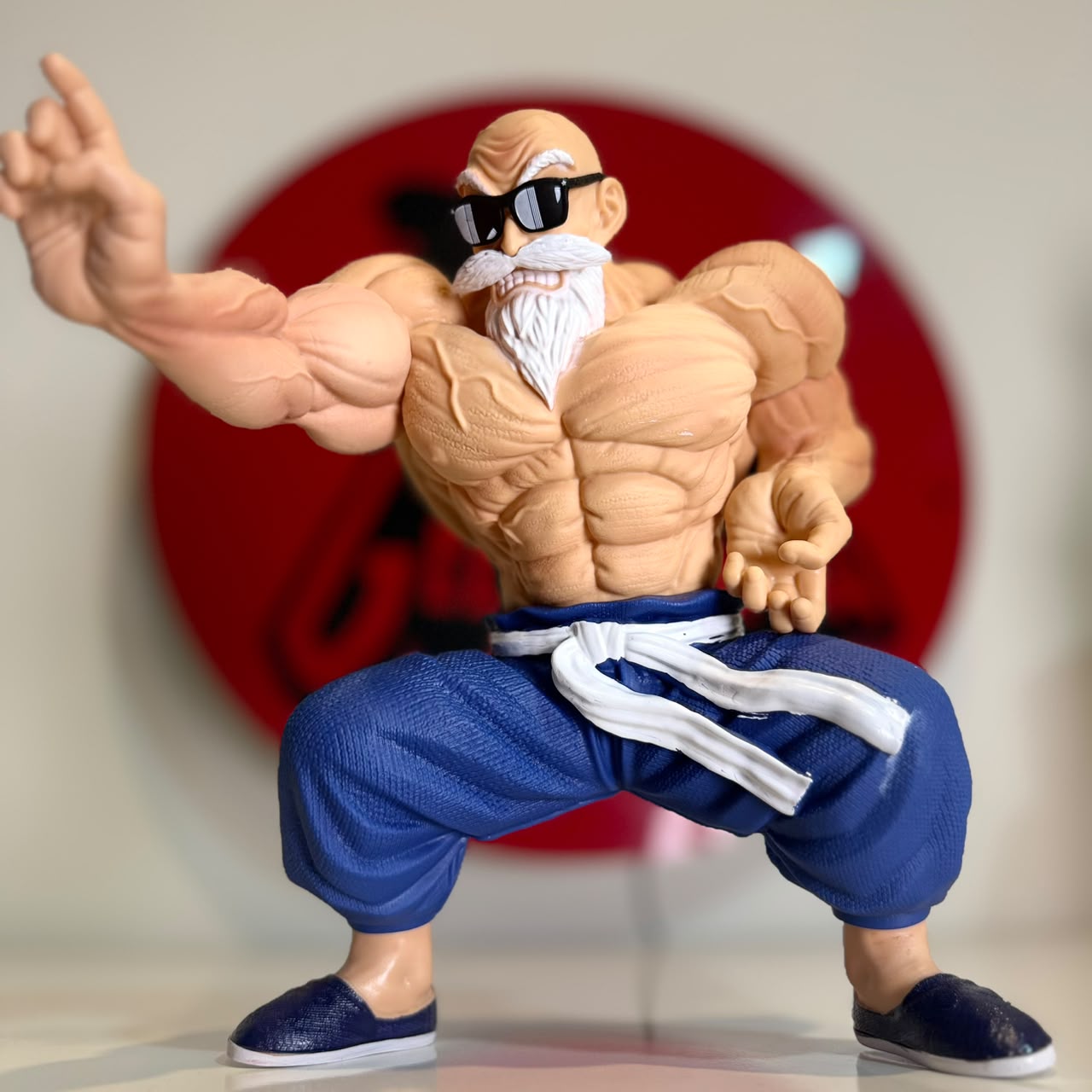 Master Roshi Figure | Standard & Muscle Form DBZ Collectible Dragon Ball Z Kame-Sennin Statue | Geekzillaa