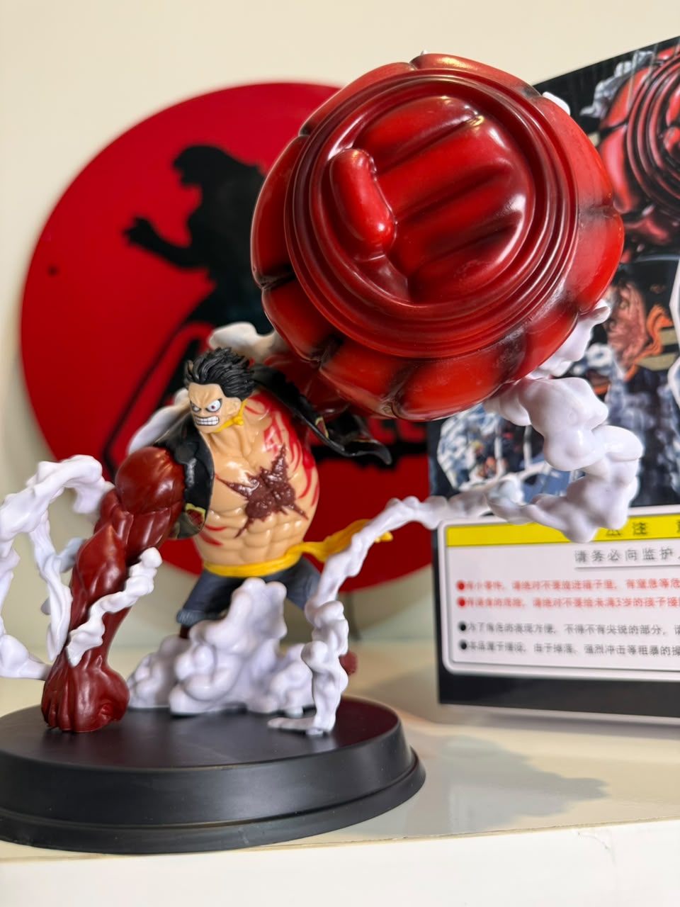 One Piece Figure Wano Gear 4 Luffy 2 Head Pieces