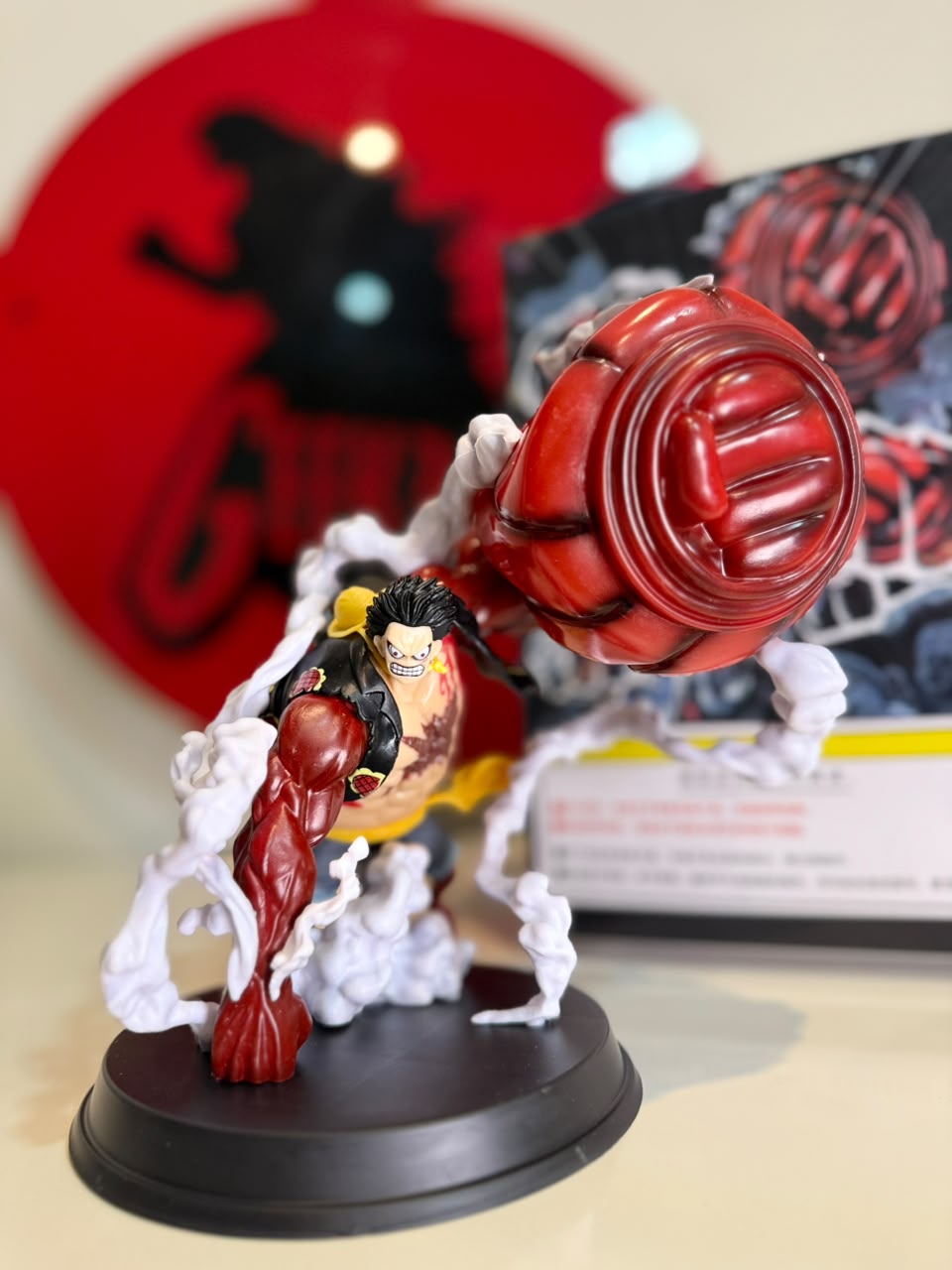 One Piece Figure Wano Gear 4 Luffy 2 Head Pieces