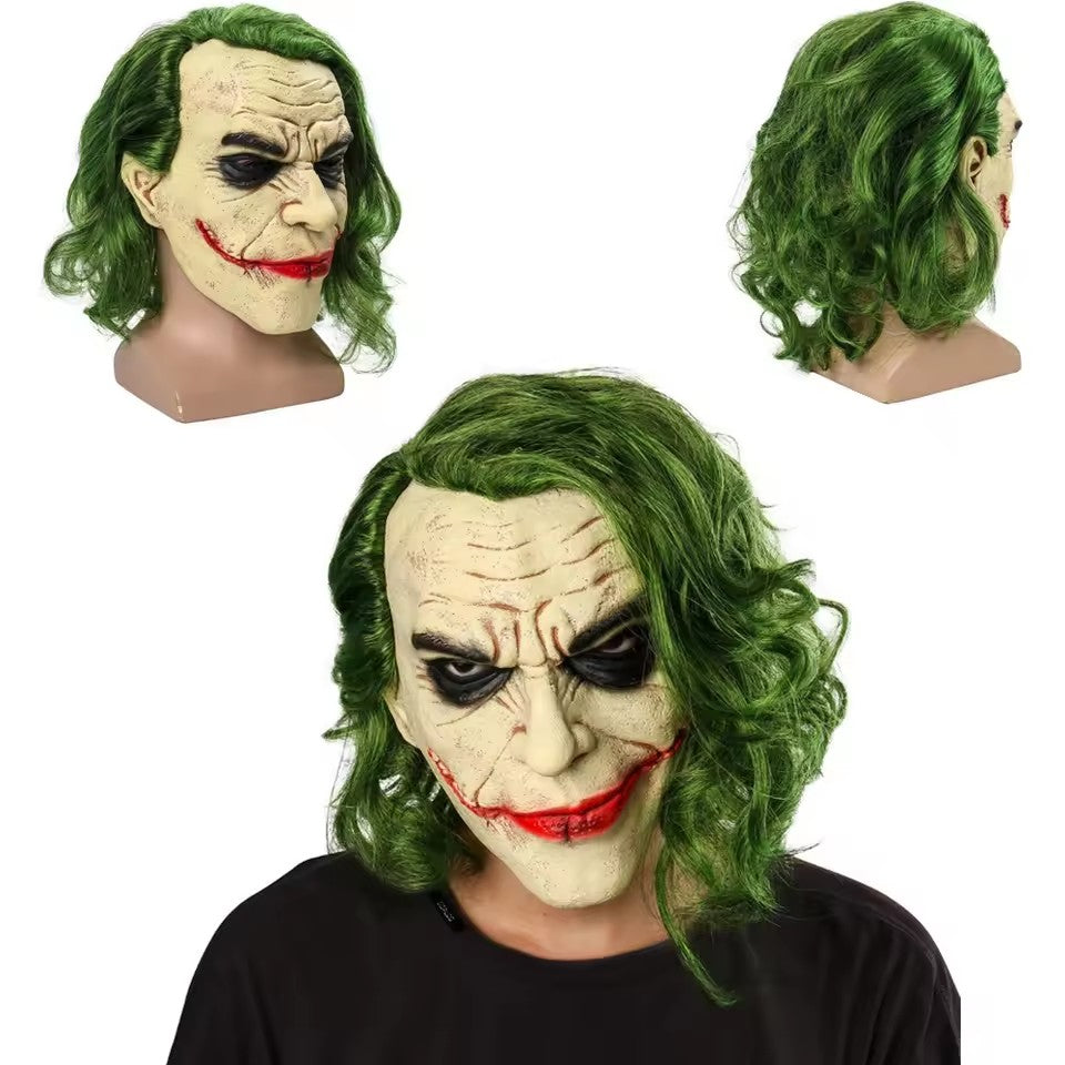 The Clown Prince Hyper-Realistic Mask – Dark Knight Cinematic Villains Cosplay | Geekzilla