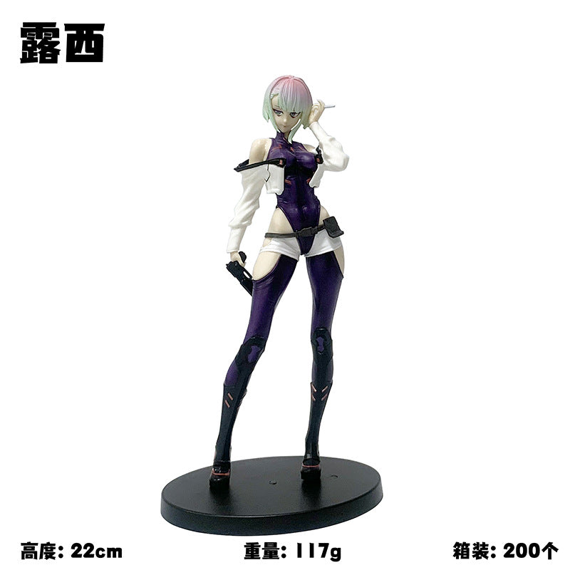 Cyberpunk Lucy Action Figure – Premium Anime Edgerunners Netrunner Collectible | Geekzilla