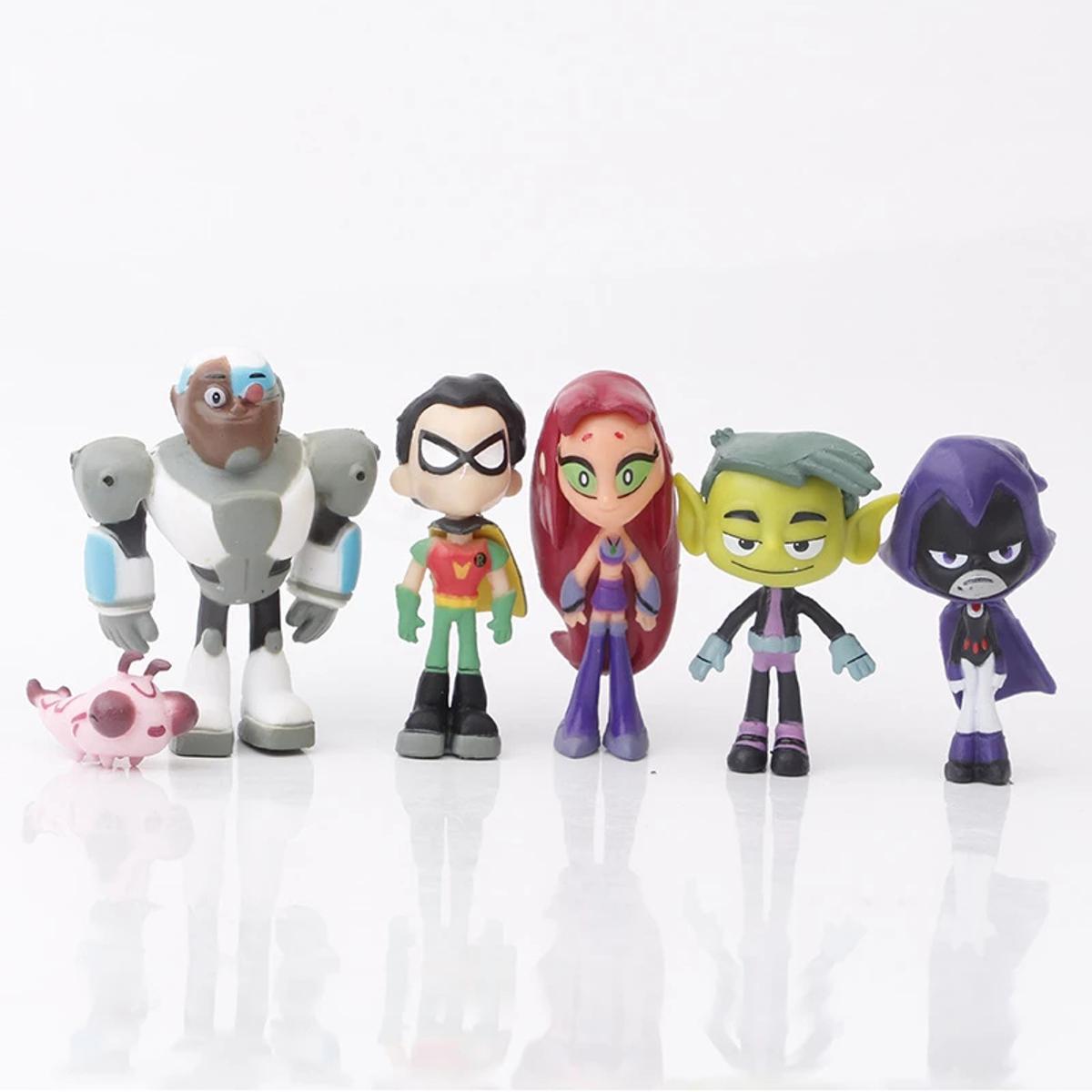 TEEN GO! "TITANS ASSEMBLE" MINI FIGURE SET