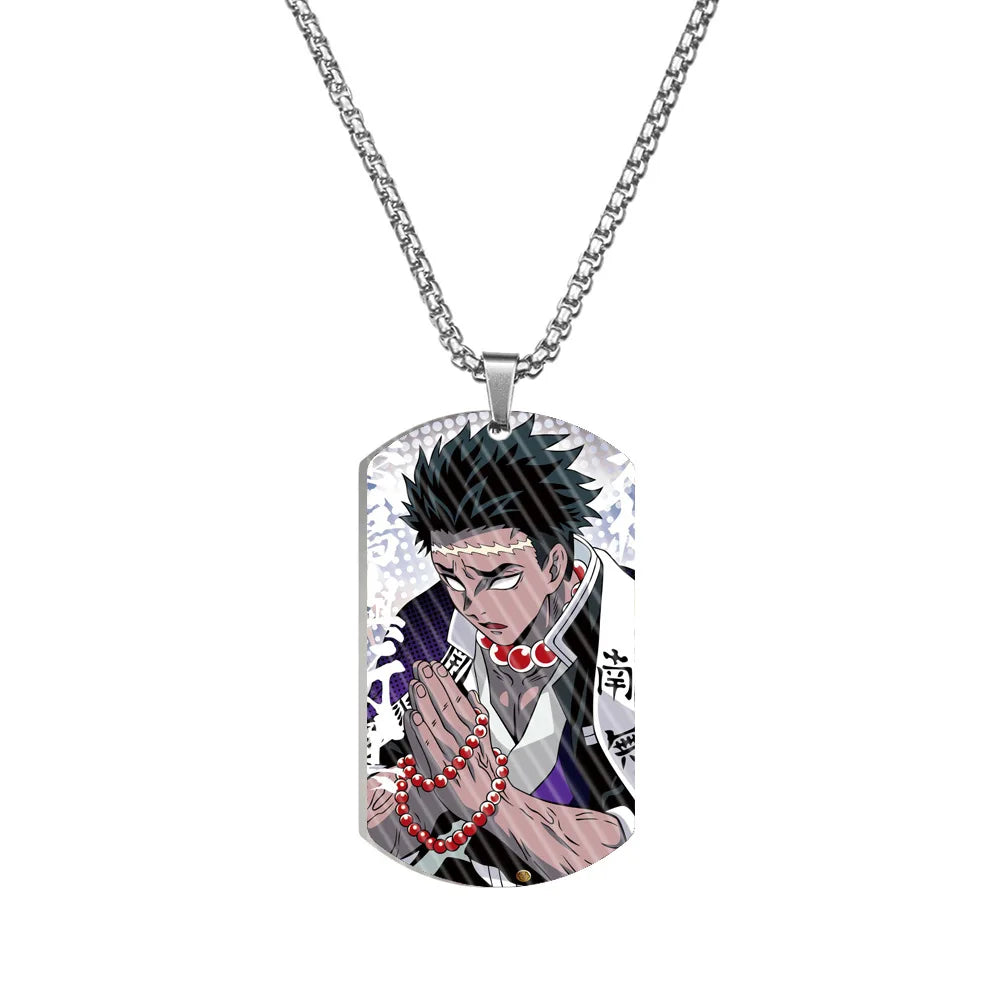 DEMON SLAYER "GYOMEI HIMEJIMA" STONE HASHIRA PREMIUM PENDANT