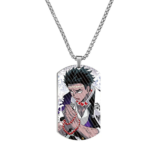 DEMON SLAYER "GYOMEI HIMEJIMA" STONE HASHIRA PREMIUM PENDANT