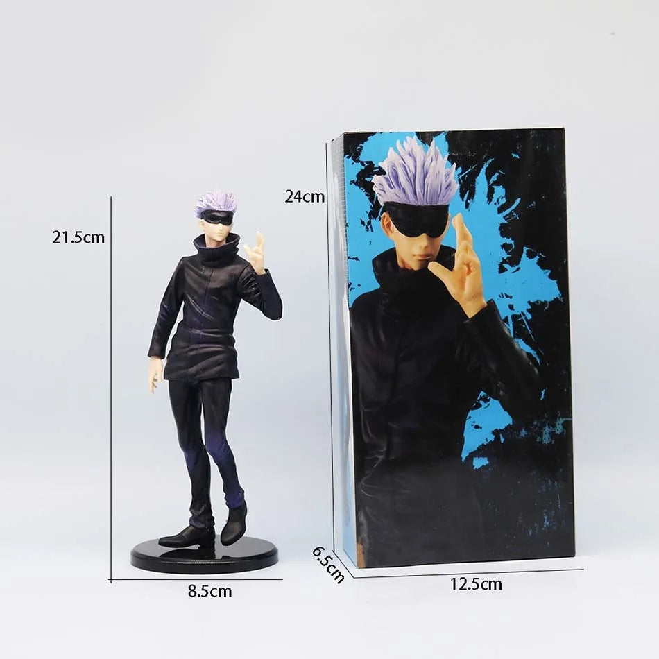 Gojo Satoru Figure – Jujutsu Kaisen Action Figure with Blue Cursed Technique Effect