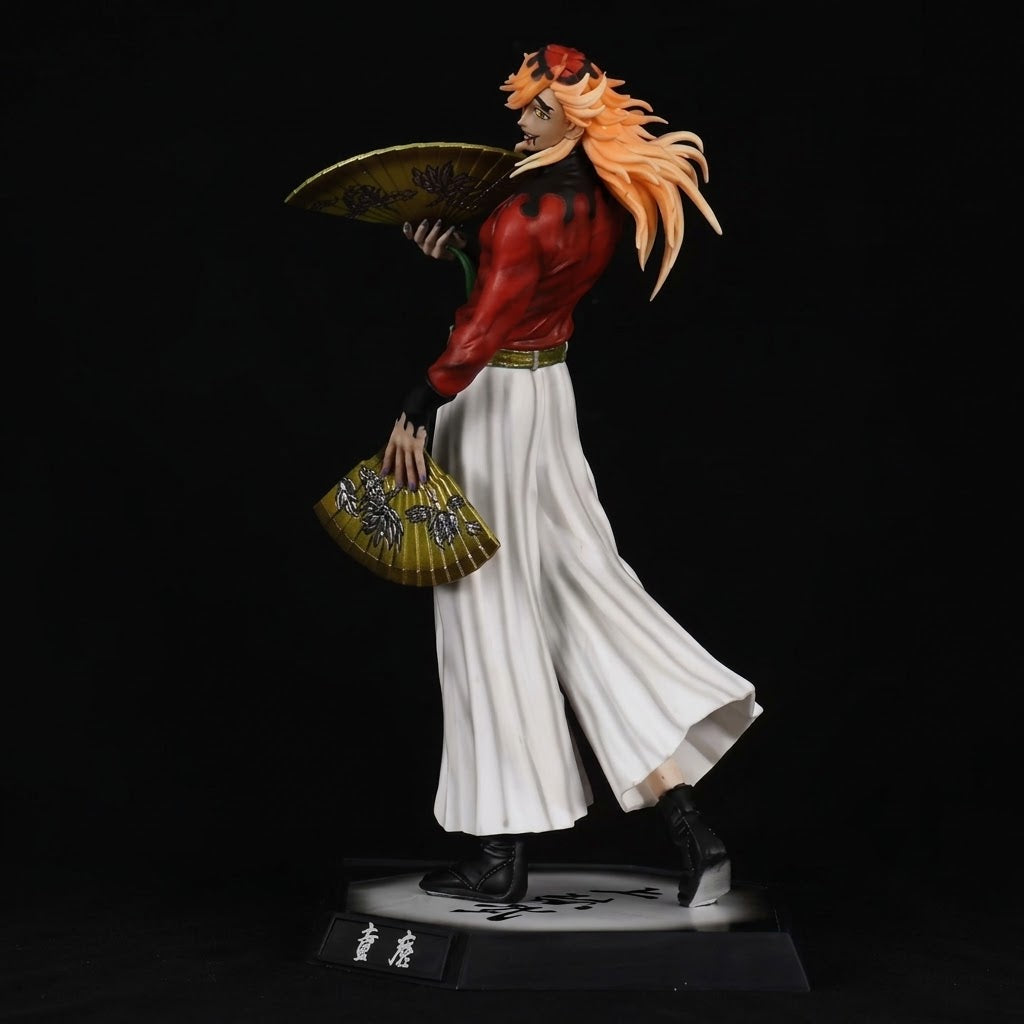 Demon Slayer: Kimetsu no Yaiba Doma (Douma) Upper Rank 2 Anime Action Figure with Golden Fans & Base