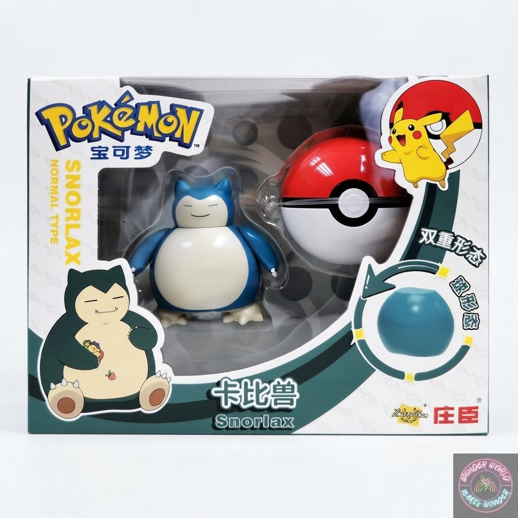 OFFICIAL Pokémon Poké Ball Transforming Action Figure Toy - Choose Your Character