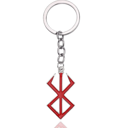 Berserk "Brand of Sacrifice" Iconic Mark Premium Metal Keychain