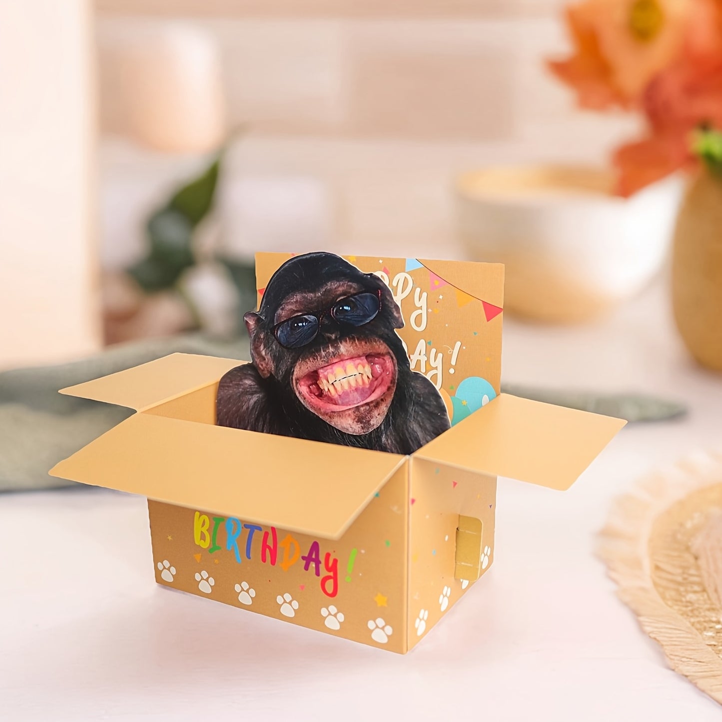 Pop-Up Surprises Joke Birthday Box – Novelty Pull-Out Character Gift Box | Geekzilla