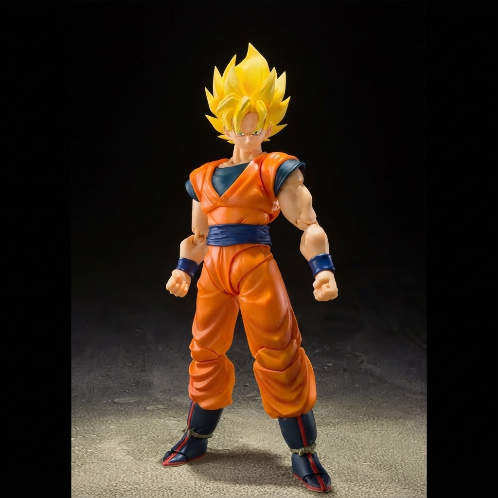 Bandai S.H.Figuarts Dragon Ball Z Super Saiyan Goku Action Figure