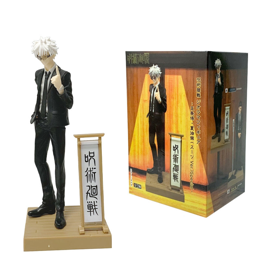 Jujutsu Kaisen Gojo & Geto Diorama Figure Set – Premium Suit Version Collectibles | Geekzilla