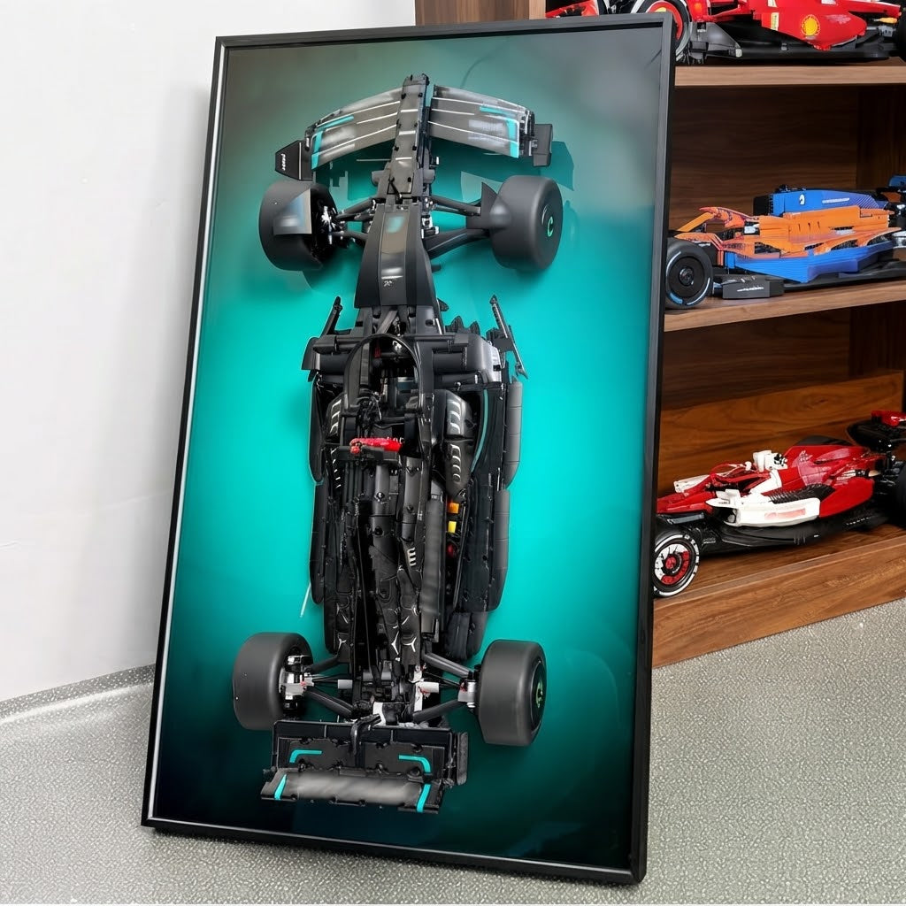 Mercedes-AMG F1 W14 E Performance Building Block Car with Display Box