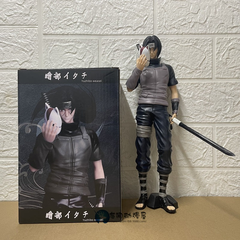NARUTO SHIPPUDEN ITACHI UCHIHA ANBU BLACK OPS ACTION FIGURE