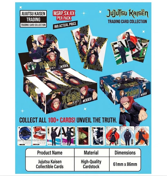 Jujutsu Kaisen Anime Trading Cards – Premium Single Packet TCG