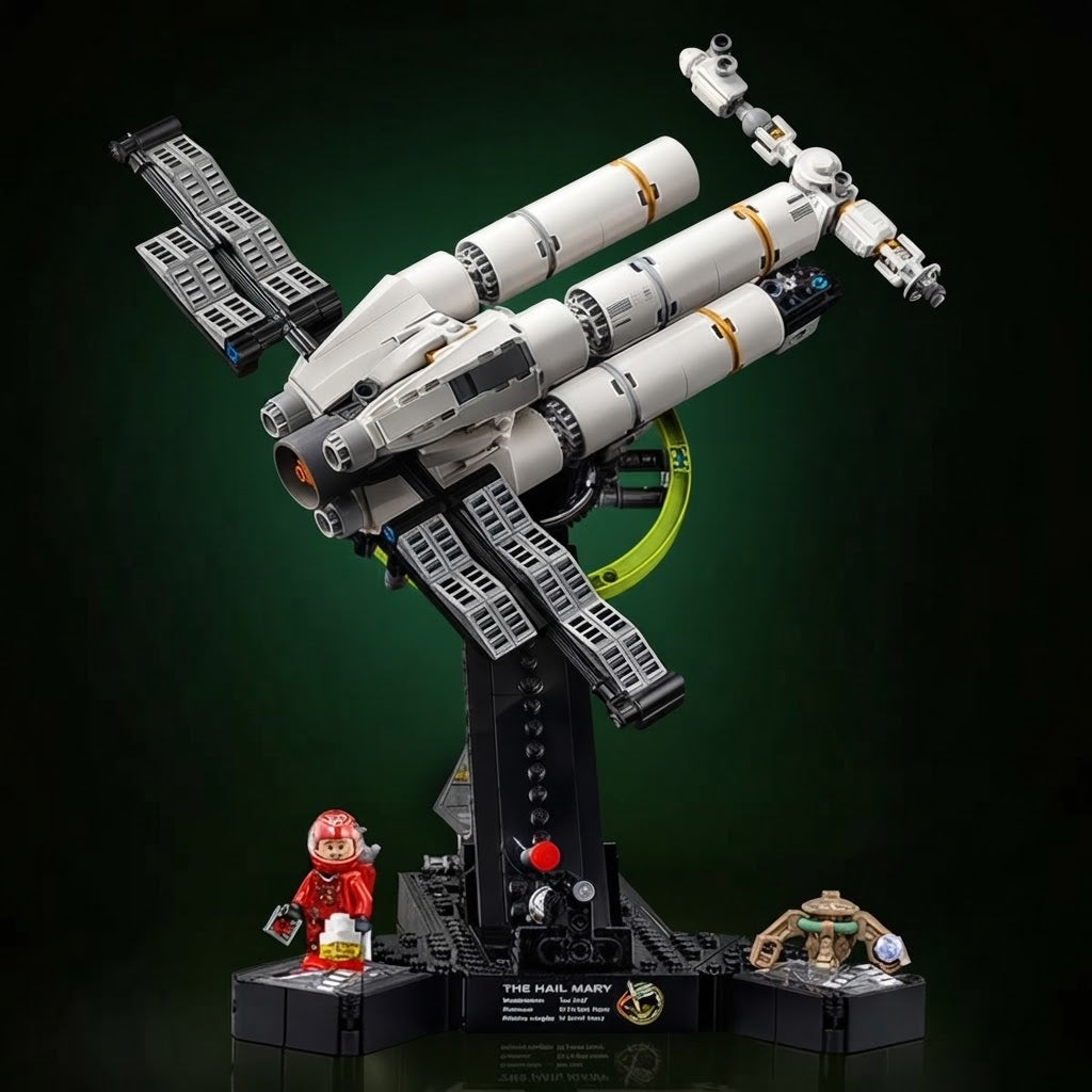 Project Hail Mary Spaceship Building Set – Icons Sci-Fi Collector Model (830 Pieces)