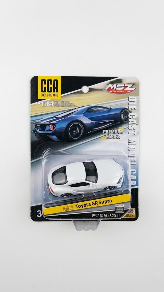 Toyota GR Supra Premium 1:58 Scale Alloy Die-Cast Model Car