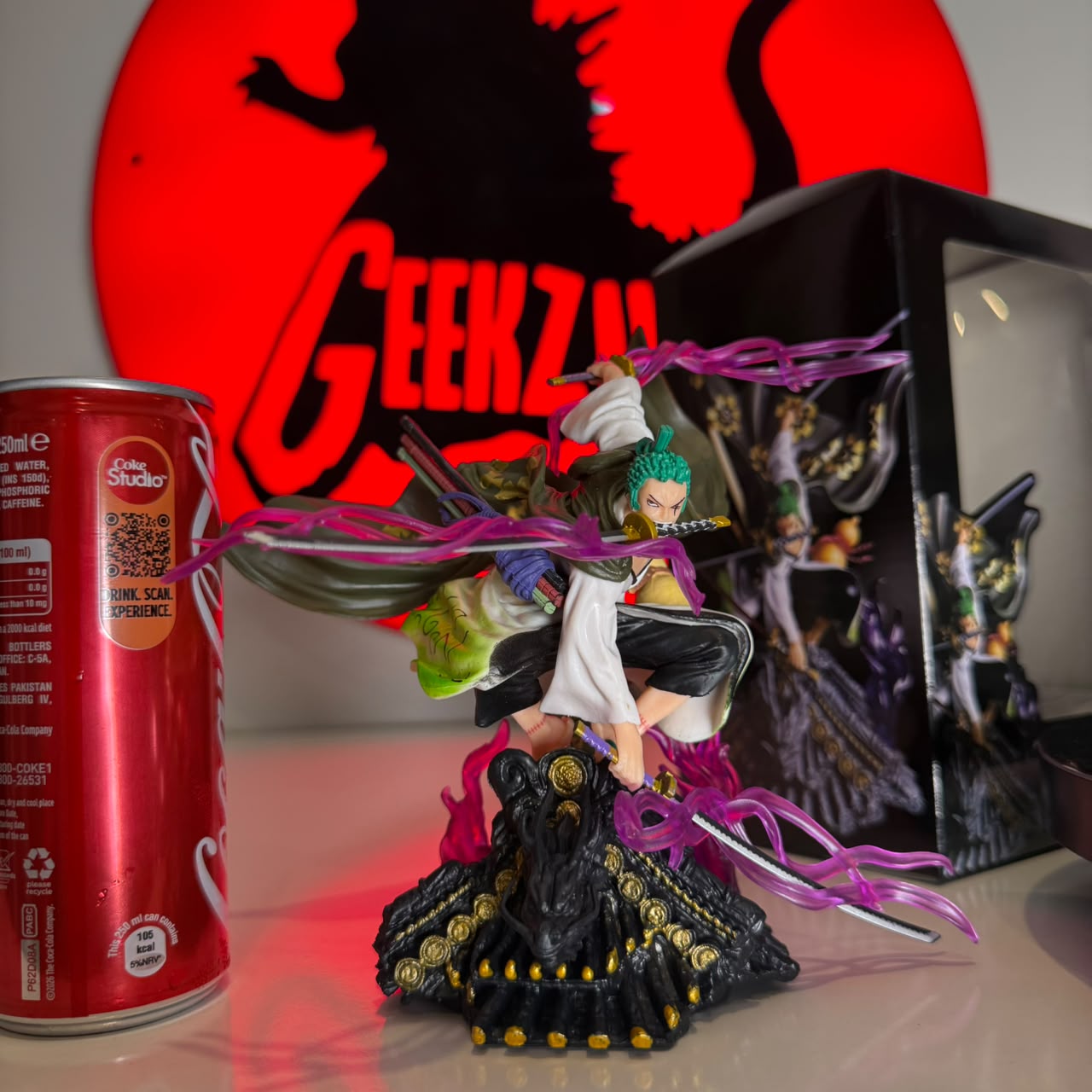 ONE PIECE "RORONOA ZORO" WANO ENMA PREMIUM DIORAMA FIGURE