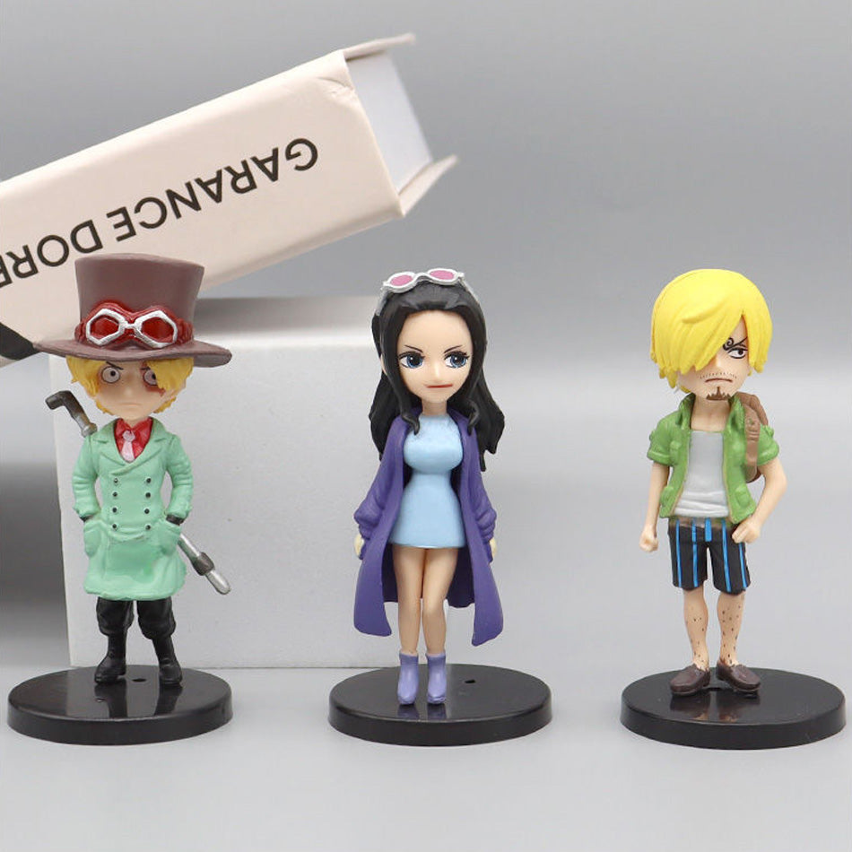 6pcs/set Anime One Piece Action Figure