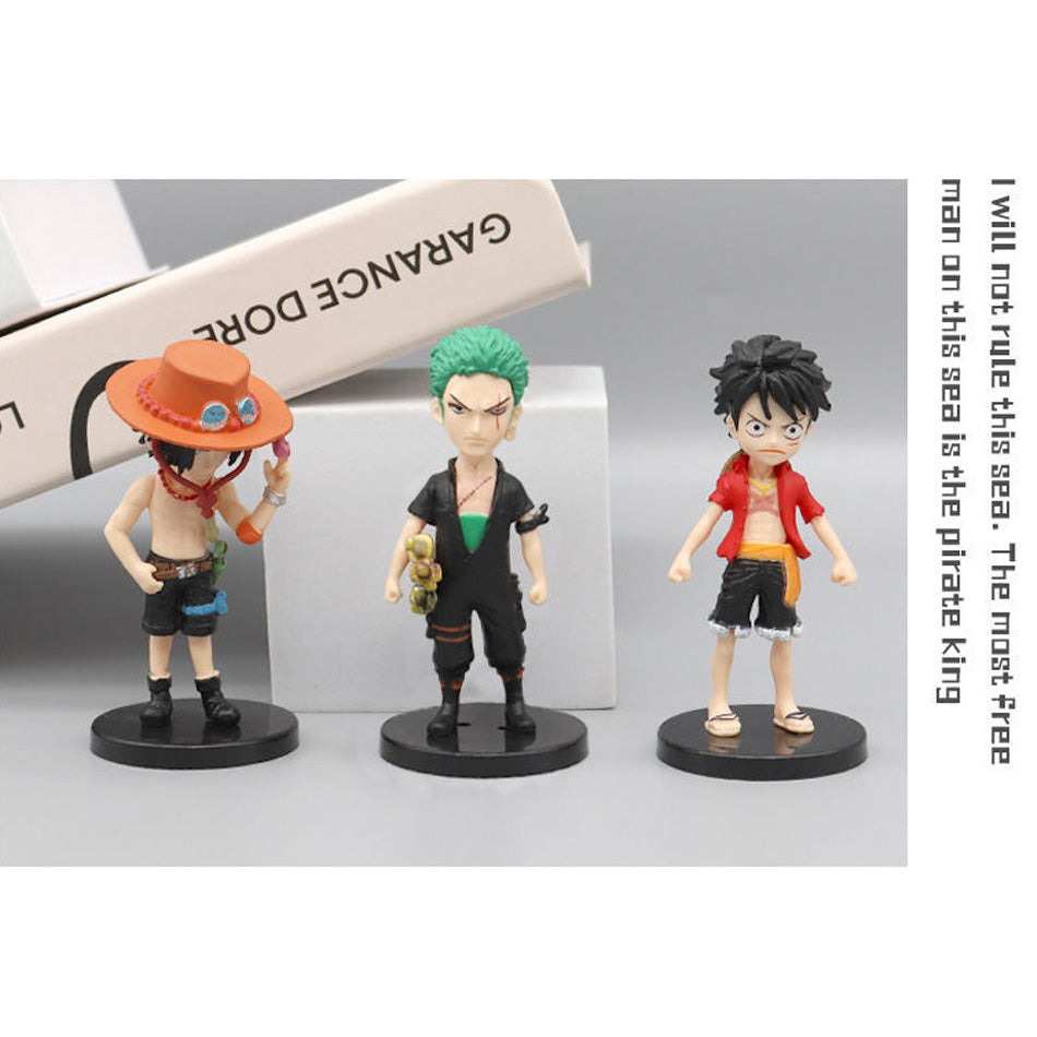 6pcs/set Anime One Piece Action Figure