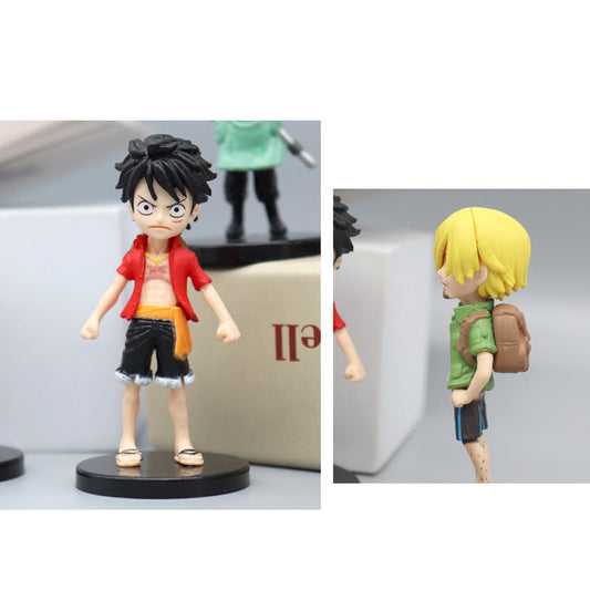 6pcs/set Anime One Piece Action Figure