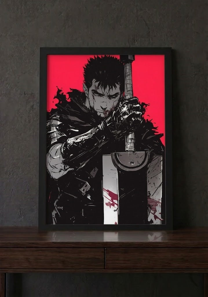 Anime Glass Art Premium Frames – High-Definition Manga & Anime Wall Decor | Geekzilla