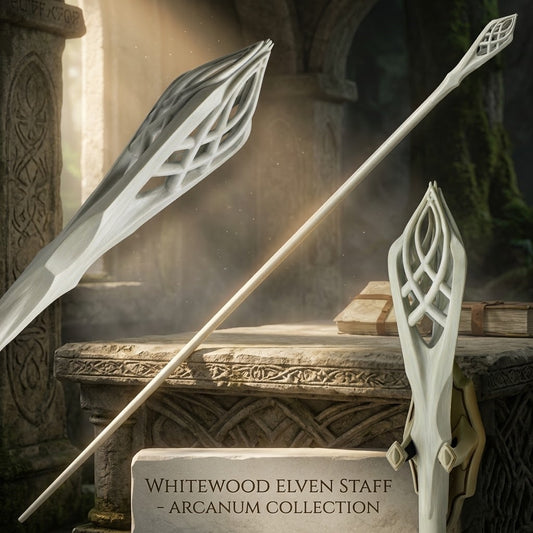 Lord of the Rings "Staff of Gandalf the White" – Premium Life-Size Replica