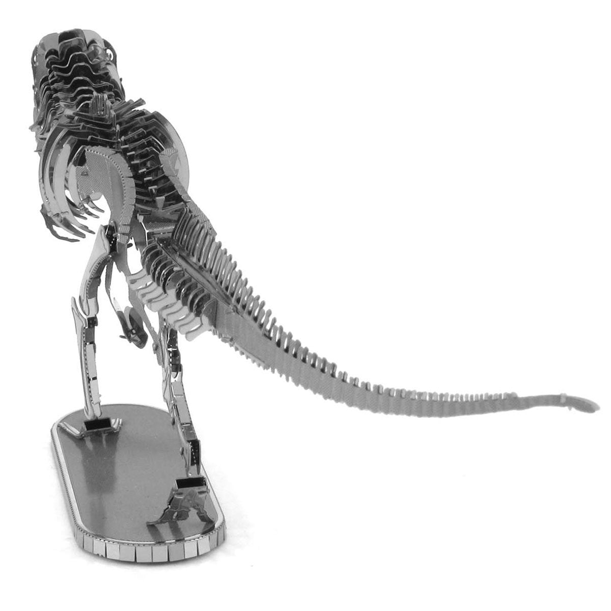 3D Tyrannosaurus Rex DIY Metal Model Kit – Premium Laser-Cut Miniature Dinosaur Skeleton Puzzle