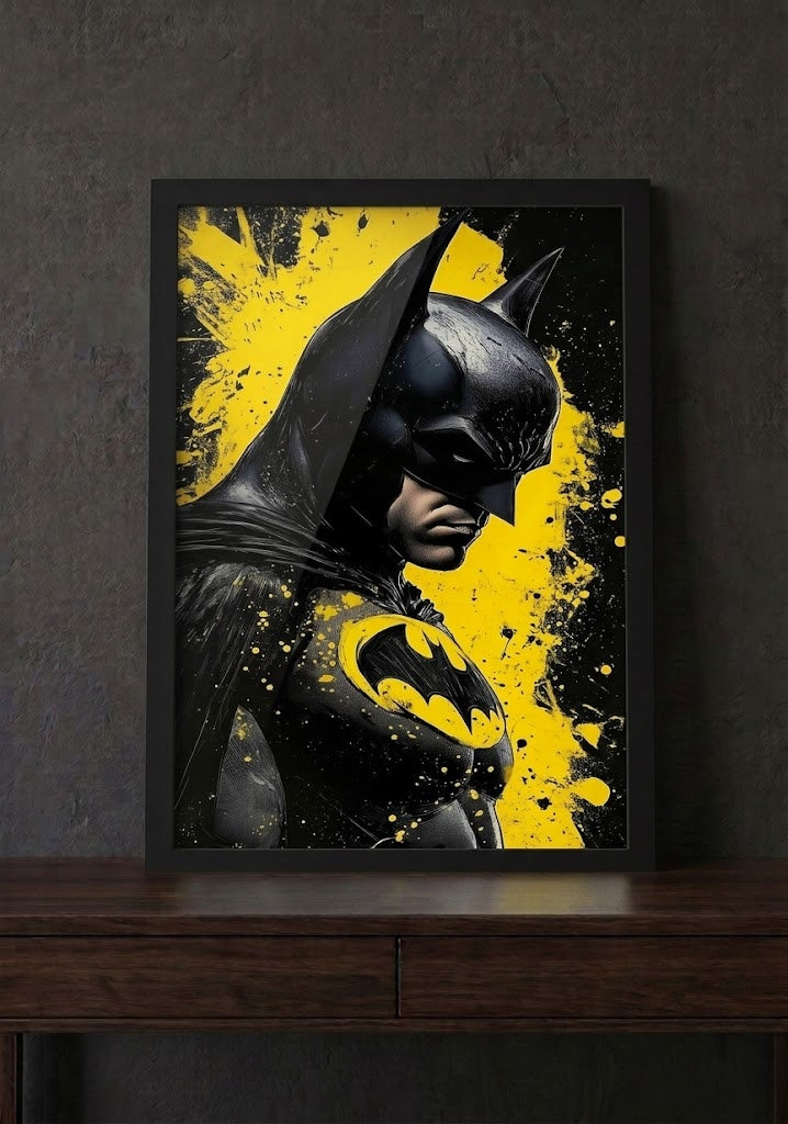 Legendary Superhero Glass Art Frames – Premium Edition Comic & Movie Wall Art | Geekzilla