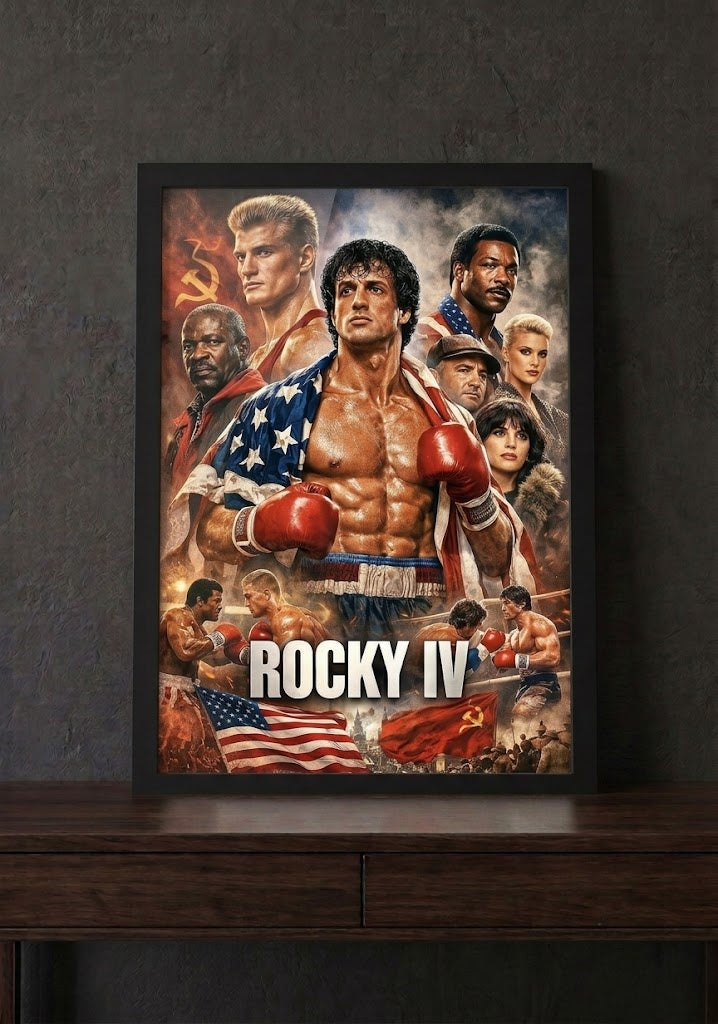 Cinematic Glass Art Frames – Iconic Movie & TV Show Wall Decor | Geekzilla